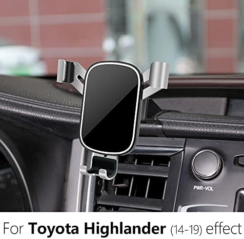 Toyota Highlander 2020-2025 Premium Car Phone Holder – Secure Smartphone Mount with 360° Rotation and Built-in Charger for Enhanced Driving Convenience – Ideal for Highlander Hybrid Accessories and Mobile Cradle Needs