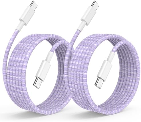 Ultra-Long 10 FT i Phone Fast Charger Cable – Type C to Lightning USB-C Cord for i Phone 16 Pro Max, 15 Series, i Pad & Mac Book Pro – Rapid Charging & Enhanced Durability for Seamless Connectivity