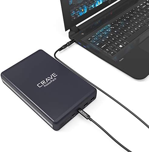 Ultimate 19-Piece Laptop Adapter Kit for Crave Power Pack – Universal USB-C to DC Charging Solution with 19 Adapters for Acer, Asus, Lenovo, Dell, HP, Fujitsu, Toshiba, Samsung, Ben Q, Sony, IBM – Superior Compatibility & Rapid Charging Performance