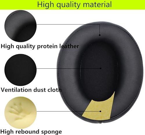 Revitalize Your Audio Experience with Premium Memory Foam Ear Pads for AKG K371/K361 Headphones – Luxurious Black and Albumen Leather Cushions for Unmatched Comfort and Superior Sound Isolation