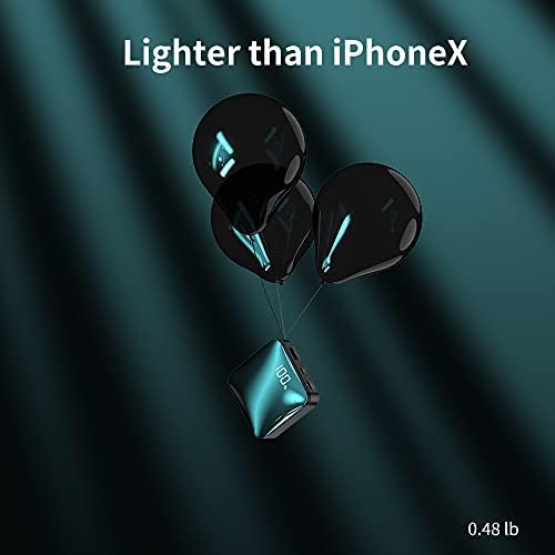 T-CORE 10000 m Ah USB C Power Bank – Ultra-Compact Fast Charging Portable Charger for i Phone 15/14/13/12 Pro Max & Samsung S20/S21/S22 – Lightweight External Battery with 22.5 W Rapid Charge Technology & Universal Compatibility for On-the-Go Power Solutions