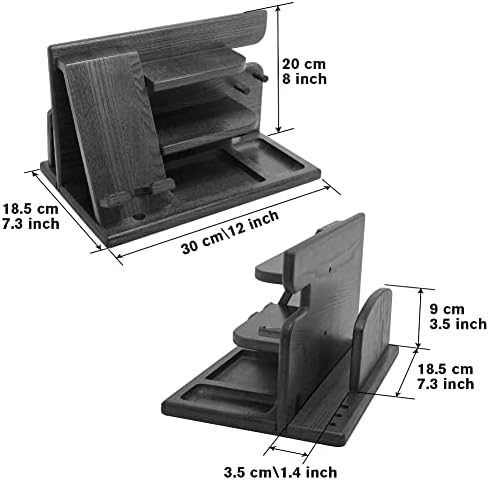 Gifts for Men, Wood Phone Docking Station, Mens Gifts for Birthday Gifts for Men or Gifts for Dad Fathers Day, Desk Workspace Organizer Nightstand Organizer Key for Wallet & Watch Holder – Enhanced Compatibility and Speed