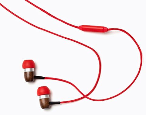 Discover the Symphonized GLXY Premium Wood In-Ear Noise-Isolating Headphones – Unmatched Audio Clarity with Tangle-Free Nylon Cable and Built-in Mic (Red) for Audiophiles and Casual Listeners Alike – Immerse Yourself in Deep Bass and Crisp Highs While Enjoying Superior Comfort and Enhanced Device Compatibility – Perfect for Music Lovers on the Move, These Stylish Wooden Earbuds Provide an Elevated Listening Experience Whether at Home or On the Go – Crafted from Genuine Wood for Natural Acoustics and Designed to Block Out Distractions, Ensuring Every Note is Crystal Clear – Upgrade Your Sound Today with the GLXY Headphones, Where Style Meets Functionality.