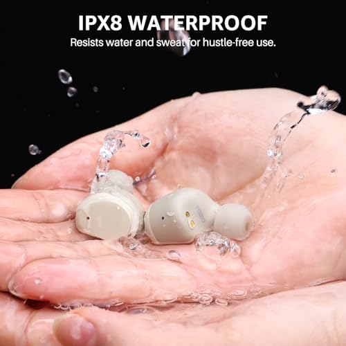 TOZO T6 Bluetooth 5.3 Wireless Earbuds – Immersive Stereo Sound, 50-Hour Playtime, IPX8 Waterproof Design, Customizable EQ via App, Ergonomic Fit – Ideal for Active Lifestyles and Seamless Connectivity