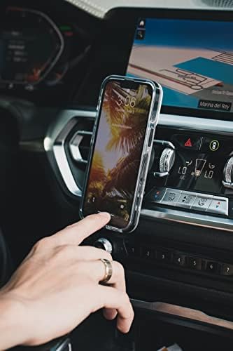 Mag Safe-Compatible Pop Sockets Car Mount: Premium Magnetic Phone Holder for Effortless Hands-Free Navigation – Sleek Black Design with 360° Rotation for Optimal Viewing and Secure Grip – Ideal i Phone Car Accessory for Enhanced Safety and Convenience