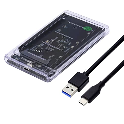 Chenyang Dual Function MSATA SSD JBOD Adapter with USB C 2.5″ Hard Drive Enclosure – Unmatched Speed and Versatility for Enhanced Storage Solutions