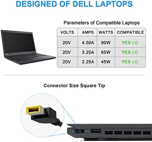 Universal VHBW Car Charger for Lenovo Laptops – Powerful 90 W, 65 W & 45 W Options Compatible with Think Pad, Yoga, and Ideapad Models – Fast Charging with Enhanced Safety Features – ETL & CE Certified for Maximum Reliability – Ideal for On-the-Go Professionals and Students – 4 Replaceable Fuses for Long-lasting Performance – Effortless Compatibility with Extensive Lenovo P/N List – Your Reliable Solution for Laptop Power Needs in Any Vehicle – Enjoy Peace of Mind with Over-Voltage, Over-Current, Short-Circuit, and Overheating Protection – Backed by a 30-Day Money-Back Guarantee and 12-Month Warranty – Elevate Your Charging Experience with VHBW’s Premium Quality Design.