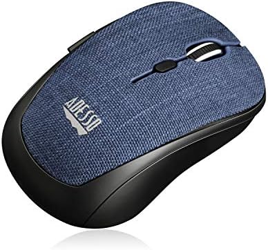 Sleek i Mouse S80 2.4 GHz Mini Optical Mouse – Stylish Fabric Finish with 5 Customizable Buttons for Ultimate Comfort and Performance in Any Workspace