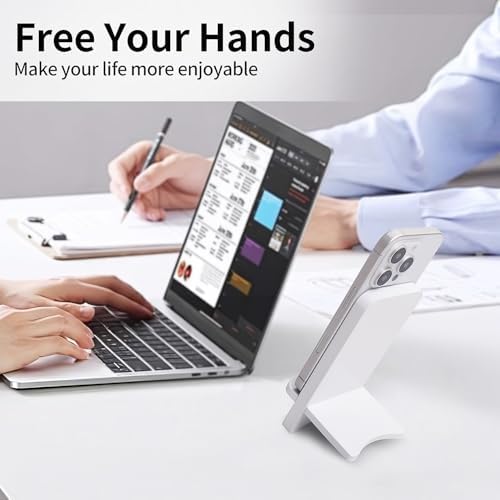 Versatile Solid Wood Phone Stand – Premium Desktop Holder for All Phone Types, Non-Slip Design with Sleek Black Finish, Ideal for Home & Office Use, Enhancing Productivity and Style