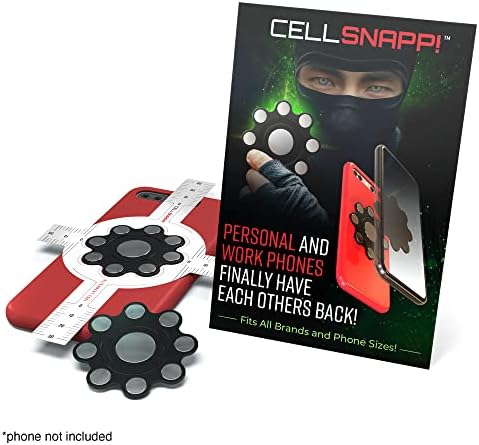 CELLSNAPP!™ Dual-Cellphone Carrier – Universal Solution for i Phone & Android Devices, Lightweight Magnetic Phone Pouch for Ultimate Accessibility, Adjustable Dual Phone Holder for Professionals & Parents, Enhanced Durability for Everyday Use, Streamline Your Communication Effortlessly