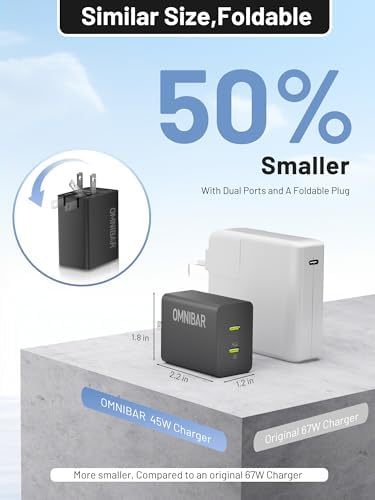 45 W Samsung Super Fast Dual Port USB-C Wall Charger – Ga N Technology for Rapid Charging of Galaxy S25/S24/Note 20, Mac Book Air, i Phone 16/15, and i Pad – Compact & Versatile Fast Power Adapter for All Devices – Enhanced PPS Performance for Speed & Compatibility