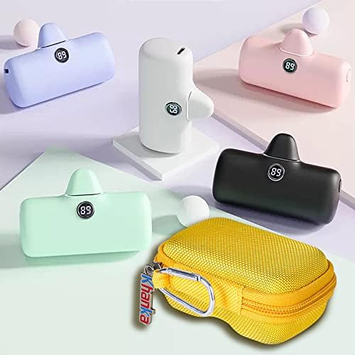 Khanka Premium Hard Travel Case for i WALK, Charmast, KKD, Abnoys, VEGER, Taegila Portable Chargers – Shockproof Storage Solution for 3350-8000 m Ah Power Banks (Blue) – Ultimate Protection and Organization on the Go