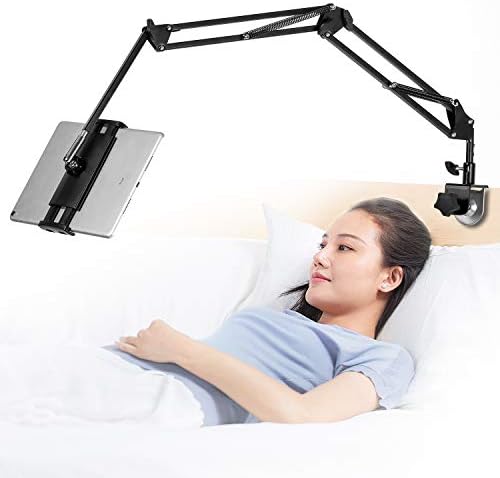Elevate Your Device Interaction with the Versatile 360-Degree Adjustable Tablet Stand – Universal Foldable Holder for i Pads, i Phones, and Nintendo Switch (Fits 4.5 to 12.9 Inches) – Optimize Comfort and Efficiency with Premium Aluminum Design