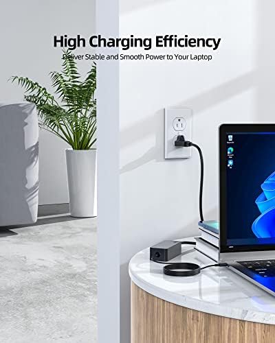 65 W USB-C Charger for Lenovo Yoga Series – Fast Charging Solution with UL Certification for Maximum Safety – Compact Design for Enhanced Portability and Compatibility – Ideal for Yoga 6, 7, 9, and More – Hassle-Free Replacement Guarantee and 360-Day Quality Assurance – High-Efficiency Power Adapter for Optimal Performance