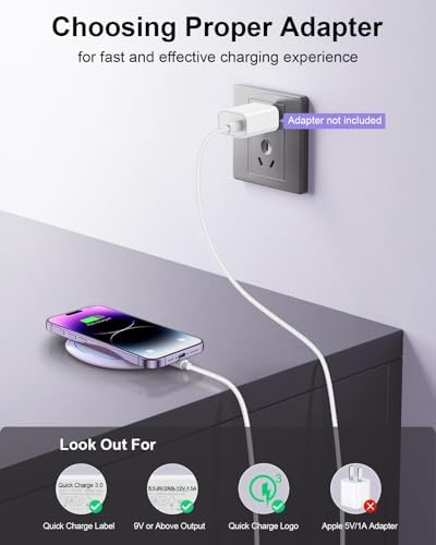 NANAMI Dual Pack Fast Wireless Charger – Qi Certified 10 W Charging Pad for i Phone 15/14/13/12/SE 2020/11 Pro & Samsung Galaxy S25/S24/S23/S22/S21/S20/Note 20 – Effortless Device Compatibility & Enhanced Speed for Air Pods Pro/3/2 – Sleek, Portable Design with Non-Slip Surface for Uninterrupted Charging