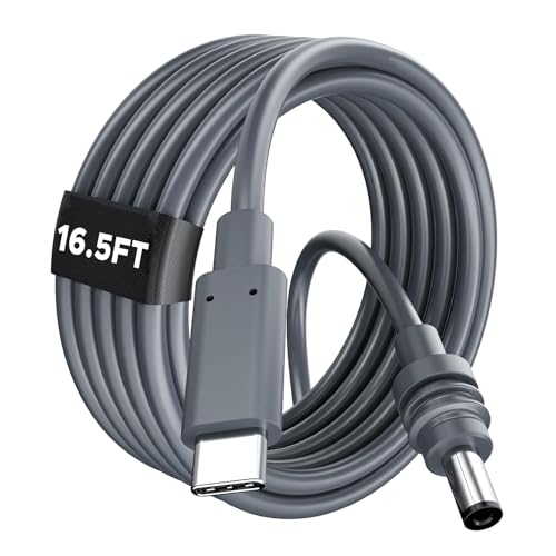 Starlink Mini USB-C to DC Power Cable, Max 100W Input USB Type C to DC Cable, Waterproof, Starlink Mini USB Cable Compatible with 65W+ PD Source 3M/10Ft – Enhanced Compatibility and Speed