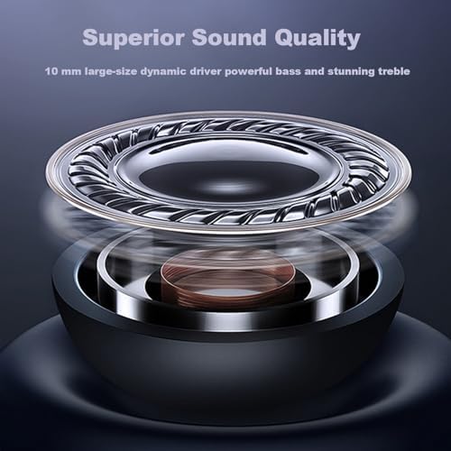 Invisible Mini Bluetooth Earbuds for Small Ears – Ultra-Discreet Silver Wireless Earphones with Comfort-First Design – Enjoy Superior Sound Quality, Seamless Connectivity, and All-Day Battery Life for Work and Leisure – Perfect Fit for Music Lovers on the Go