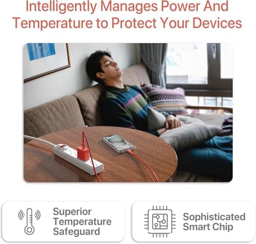 BLACK+DECKER Ga N PD 20 W USB-C Wall Charger – High-Efficiency Fast Charging Block for i Phone 16/15 & Universal USB-C Devices – Perfect for Home, Office, and On-the-Go with Advanced Safety Mechanisms