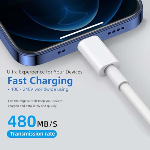 4 Pack Carplay USB A to USB C Cable for iPhone 16E 15 16, 16 Pro Max, 16 Plus Car Charger, iPad Pro 12.9/11, iPad 10 Generation, iPad Air 5 Generation/4 Gen, Mini 6 Generation Car Fast Charging Cord – Enhanced Compatibility and Speed
