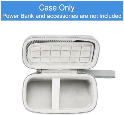 RAIACE Premium Hard Travel Case for Anker Power Bank 27650 m Ah 250 W – Ultimate Protection and Portability in Elegant Gray – Lightweight, Shockproof Design for Safe Storage and Effortless Travel