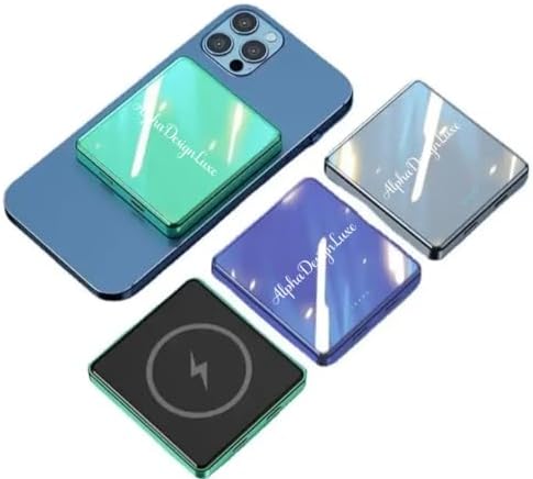 Magnetic 10000 m Ah Fast Charging Power Bank – Wireless Mag-Safe Portable Charger for i Phone, Android, Samsung, Huawei, and Xiaomi – Ultimate Mobile Device Battery Pack with Enhanced Compatibility and Rapid Recharge Technology