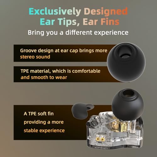 Unleash Your Sound Potential with CCZ Coffee Bean Wired Earbuds – Premium In-Ear Monitors for Musicians and Fitness Enthusiasts, Featuring Hi-Fi Bass and Patented Comfort Eartips – Perfect for Stage Performances, Workouts, and Everyday Listening – Lightweight, Durable Design for Unmatched Audio Quality in Any Setting