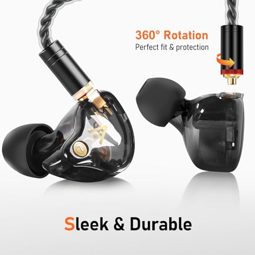 Unleash Exceptional Sound Quality with Vibes 202 MC USB-C Wired Earbuds: Premium Hi-Fi Audio, Advanced Noise Isolation, Ergonomic Comfort for i Phone 15/16 – Built-In Microphone for Effortless Communication & Durable Silver-Plated Cable – Includes Portable Case for On-the-Go Convenience