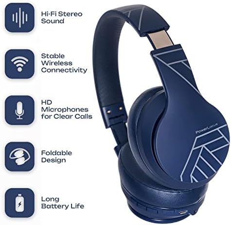 Discover the Ultimate Wireless Over-Ear Bluetooth Headphones with 50-Hour Playtime – Immerse Yourself in Hi-Fi Sound and Rich Deep Bass, Perfect for On-the-Go Music Lovers, Lightweight and Foldable for Easy Travel, Seamless Compatibility with Smartphones and PCs