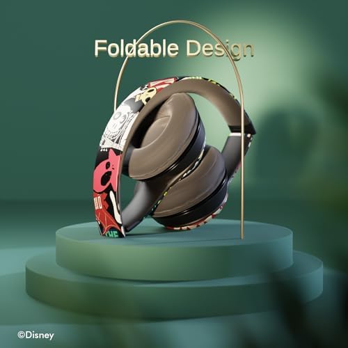 Magical Sally & Friends Bluetooth Headphones – Wireless Over-Ear Design for Kids & Adults – IJOY Nightmare Before Christmas Headset with Built-in Microphone – Exceptional Sound Quality & Universal Device Compatibility for Unmatched Audio Experience