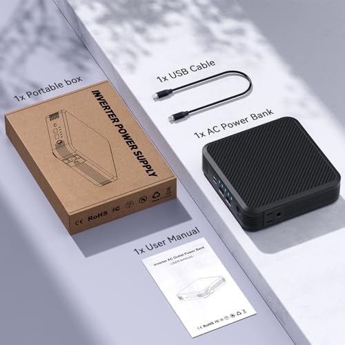 High-Power 100 W Portable Laptop Power Bank with 20000 m Ah Capacity & 65 W PD USB-C Charger – Ideal External Battery Solution for Mac Books, Notebooks & Travel Needs – Stay Charged Anywhere, Anytime