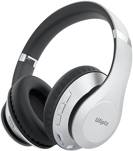 Revolutionize Your Audio Experience with Uliptz Bluetooth 5.3 Over-Ear Headphones – 65-Hour Playtime and Customizable Hi-Fi Sound for Every Mood – Ultra-Lightweight, Travel-Ready Design for Office, Home, and On-the-Go Listening – Immerse in Superior Comfort and Crystal-Clear Calls