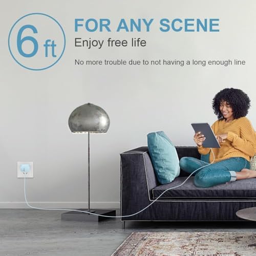 20 W USB-C Fast Charging Block Set for i Phone 16 & 15 Series – 3-Pack with 6 ft Durable Cables for Rapid Power Delivery – Perfect for i Phone, Air Pods, and i Pad – Compact, Versatile Charging Solution for On-the-Go Users