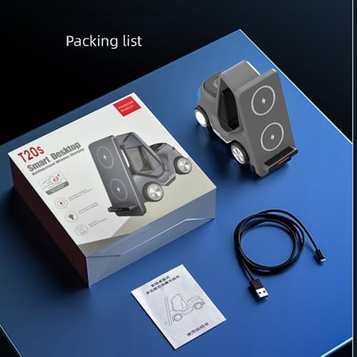 5-in-1 Wireless Charging Dock for Apple and Android Devices – Fast Charge Station for i Phone, Apple Watch & Air Pods – Sleek, Portable Design with Advanced Safety Features – Clutter-Free Solution for All Your Charging Needs