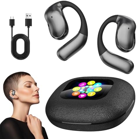 Revolutionize Global Communication with AI-Enabled Language Translation Earbuds – Instantaneous Translation in 144 Languages, Enhanced Bluetooth 5.49 Connectivity, Touch-Controlled Interface, 8 Offline Modes for Internet-Free Use, Superior HD Audio Experience, Long-Lasting 50-Hour Battery Life – Perfect for i OS & Android Users in Travel and Business Settings