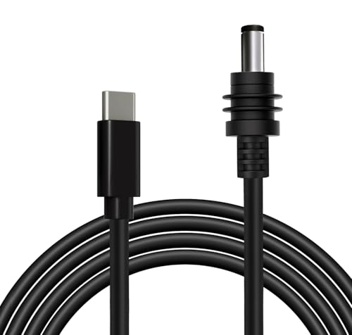 Starlink Mini USB C to DC Power Cable, 6.5FT/2M Type-C to DC Power Cable for Starlink Mini, PD 20V USB-C Input to DC Male Output Waterproof, Compatible 65W PD 20V Protocol Power Supply/Source (2M) – Enhanced Compatibility and Speed