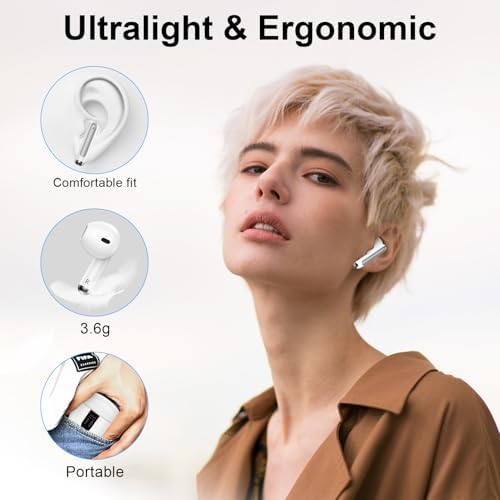 Experience Unmatched Audio Clarity with Bluetooth 5.3 Wireless Earbuds – 60-Hour Battery Life for Extended Enjoyment, IPX7 Waterproof for the Active Lifestyle, Ergonomic Design for Ultimate Comfort, Dual LED Battery Indicator for Easy Monitoring, Perfectly Compatible with Samsung Galaxy A Series & i Phone 16/15 Series – Tailored for Audiophiles and Fitness Aficionados