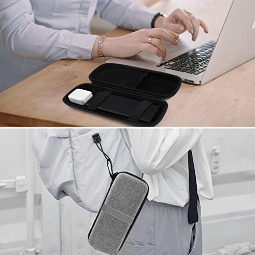 Ultimate Medium Power Bank Hard Travel Case for RAV Power, Anker, INIU, and Miady Models – Durable EVA Storage Solution with Enhanced Protection and Accessibility for Portable Chargers on the Go