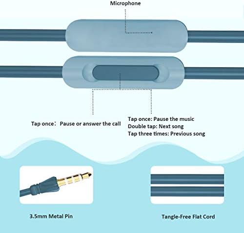 Qear Fun Donut Earbuds for Kids – Adorable Wired Earbuds with Microphone & Stylish Storage Case | Perfect Gift for School Girls and Boys | Enhanced Sound Quality & Volume-Limiting Safety Features | Tangle-Free Design for Music & Gaming Enthusiasts