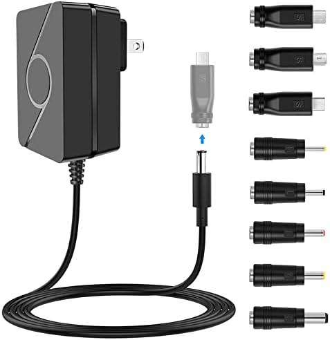 Reliable 5 V 3 A DC Power Supply Adapter – Universal AC Charger for Bluetooth Speakers, Record Players, and Baby Monitors – Intelligent Power Cord for Fast Charging and Enhanced Device Compatibility