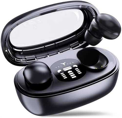 Rehoria Mini Sleep Headphones for Side Sleepers – Ultra-Lightweight Comfort Earbuds with Fast Charging Case for Premium Audio Experience – Ideal for Meditation and Relaxation in Light Coffee Finish