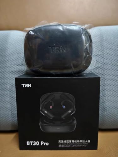 Transform Your Wired Headphones with TRN BT30 PRO Bluetooth 5.2 Ear Hooks Module – 180 Hours Standby, Customizable 2 Pin Connector, and Waterproof Charging Case for Active Lifestyles – Experience Unmatched Audio Freedom and Comfort