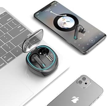 Next-Gen Bluetooth 5.3 Wireless Earbuds with Smart Charging Case – 42-Hour Playtime, IPX4 Sweat-Resistant Design, and Advanced Noise-Cancelling Technology for Unmatched Audio Experience – Perfect for Active Lifestyles on Android & i OS Devices