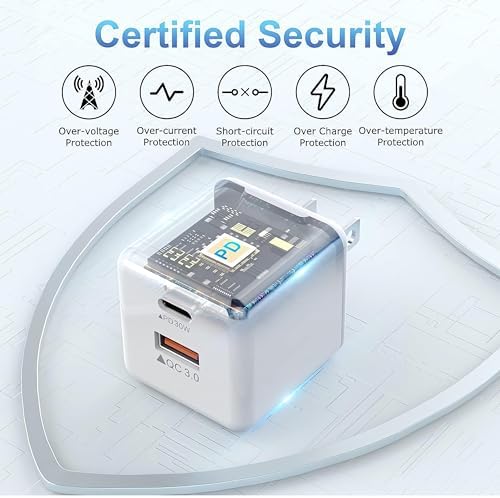 Ultimate 4-in-2 USB-C Fast Charger for Apple Watch and i Phone – 30 W PD Wall Plug with 6 FT Magnetic Cable for Series 10/9-1/SE/Ultra and i Phone 16 Pro Max/15/14 – Ideal Multi-Device Travel Solution for Rapid Charging and Enhanced Compatibility