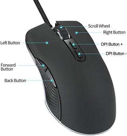 Stay Warm and Productive with the USB C Heated Mouse Pro – Ergonomic Hand Warmer & Adjustable DPI Mouse for Type-C Devices, Includes USB Adapter for Ultimate Compatibility and Comfort.