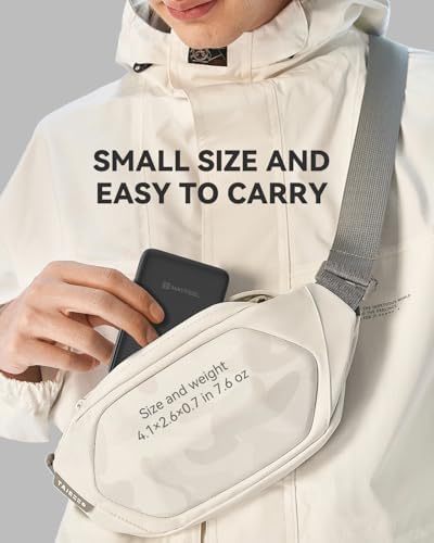 Mayfeel Magnetic Power Bank: Qi2 Certified 15 W Wireless Charger with 30 W Wired Fast Charging, 10,000 m Ah Capacity, and U-Shaped Stand – Perfect for i Phone 16/15/13/12 Series and Qi Devices – Experience Unmatched Efficiency and Convenience