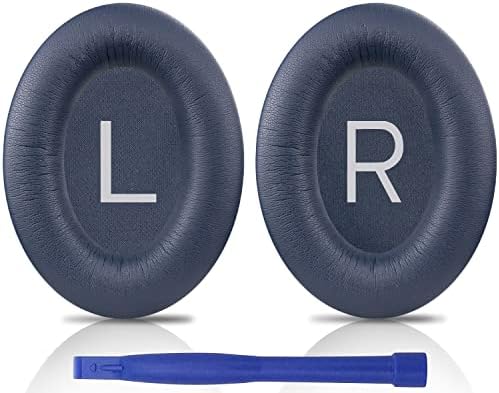 Transform Your Bose Quiet Comfort 45 & SE Headphones with Luxurious SOULWIT Replacement Earpads in Burgundy – Premium Soft Protein Leather Cushions for Unmatched Comfort and Superior Sound Isolation, Perfect for Long Listening Sessions and Easy Installation