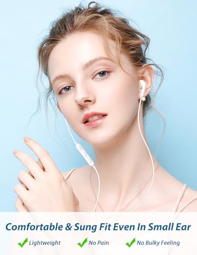 Ultra-Lightweight USB C Earbuds with Mic for Samsung Galaxy & i Phone 16 – High-Resolution Audio for Superior Sound Clarity, Tangle-Free Comfort, and Seamless Connectivity for Music and Calls