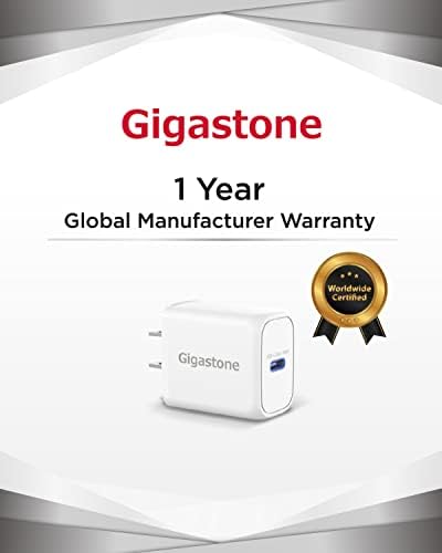 Gigastone 12 W Dual Port USB C & A Wall Charger [3-Pack] – Fast Charging Power Block for i Phone 16/15/14/13/12 & Samsung S24/S23/S22 – Compact Travel Charger with 2.4 A Output for Quick Device Boosts – Enhanced Compatibility for E-Readers & More