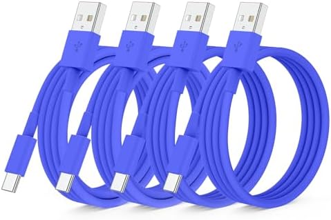 Car Carplay Cable for iPhone 15/16 Car Charger Cable,4Pack USB A to USB C for Carplay USB C Cord,iPhone 16/15/Plus/Pro Max,iPad Pro 12.9/11,Air 5th/4th Gen,Mini 6th Gen/Car Charging Cable 3FT – Enhanced Compatibility and Speed