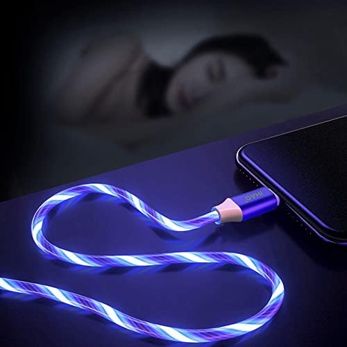 IHAO 60 W USB Type C to Type C Fast Charging Cable with LED Current Indicator – High-Speed Data Transfer for Android & i OS Devices – 39 Inch Universal Charger in Vibrant Green – Durable, Efficient Power Delivery for Modern Tech